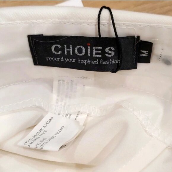 NWT! White Elegant Wrap Skort Size M - Picture 3 of 3